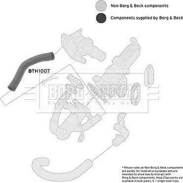 Borg & Beck BTH1007 - Ahdinletku inparts.fi