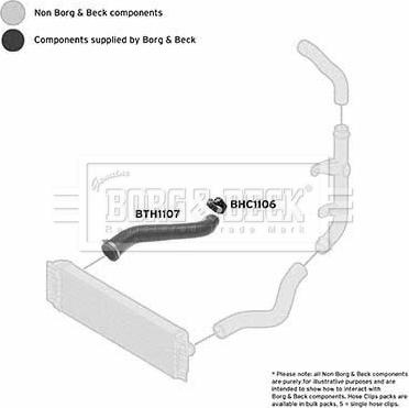 Borg & Beck BTH1107 - Ahdinletku inparts.fi