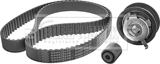 Borg & Beck BTK1008 - Hammashihnasarja inparts.fi