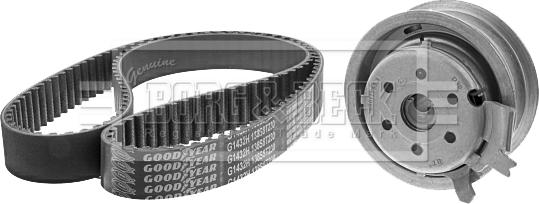 Borg & Beck BTK1002 - Hammashihnasarja inparts.fi