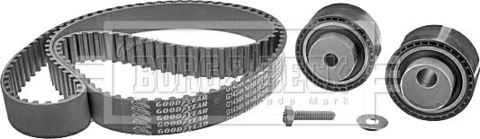 Borg & Beck BTK1020 - Hammashihnasarja inparts.fi