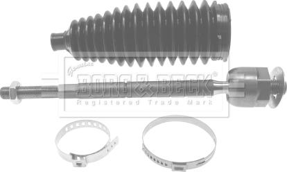 Borg & Beck BTR4850K - Raidetangon pää, suora inparts.fi