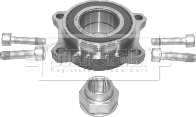 Borg & Beck BWK716 - Pyöränlaakerisarja inparts.fi