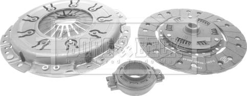 Borg & Beck HK9905 - Kytkinpaketti inparts.fi