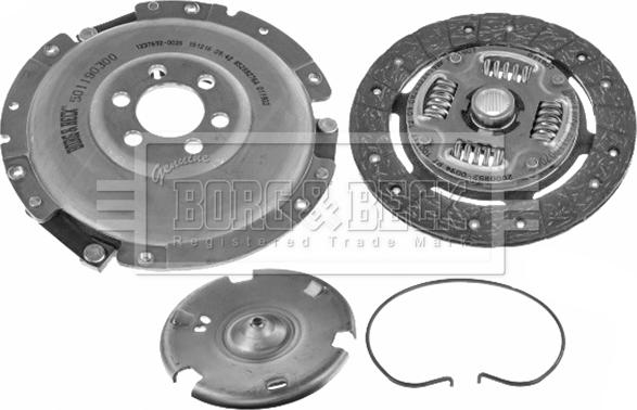 Borg & Beck HK9025 - Kytkinpaketti inparts.fi