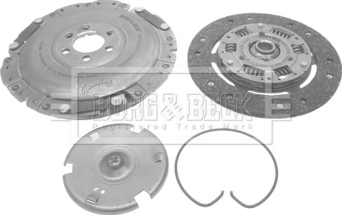 Borg & Beck HK6400 - Kytkinpaketti inparts.fi