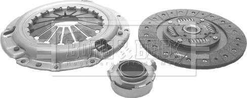 Borg & Beck HK6472 - Kytkinpaketti inparts.fi