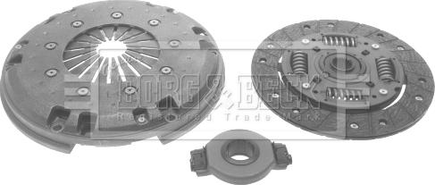 Borg & Beck HK6817 - Kytkinpaketti inparts.fi