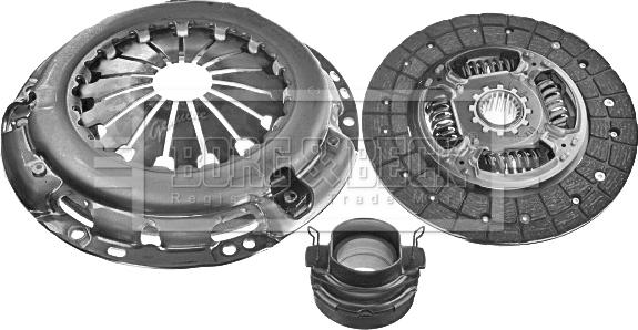 Borg & Beck HK6386 - Kytkinpaketti inparts.fi