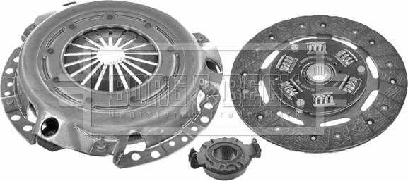 Borg & Beck HK6216 - Kytkinpaketti inparts.fi