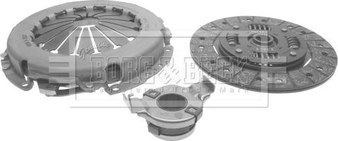 Borg & Beck HK6282 - Kytkinpaketti inparts.fi