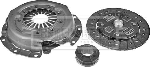 Borg & Beck HK6758 - Kytkinpaketti inparts.fi