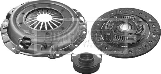 Borg & Beck HK2495 - Kytkinpaketti inparts.fi