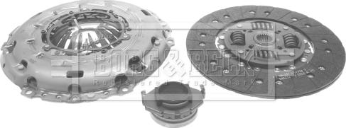 Borg & Beck HK2545 - Kytkinpaketti inparts.fi