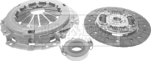 Borg & Beck HK2550 - Kytkinpaketti inparts.fi