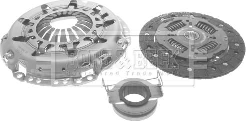 Borg & Beck HK2577 - Kytkinpaketti inparts.fi