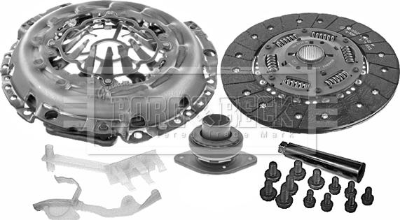 Borg & Beck HK2684 - Kytkinpaketti inparts.fi