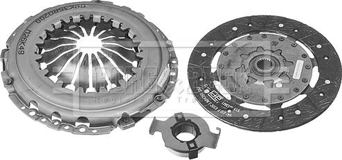 Borg & Beck HK2675 - Kytkinpaketti inparts.fi