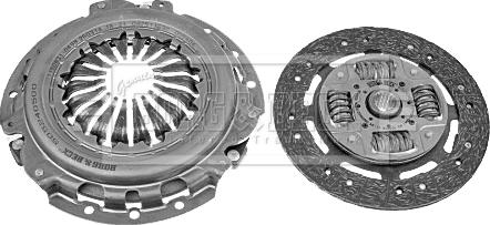 Borg & Beck HK2046 - Kytkinpaketti inparts.fi