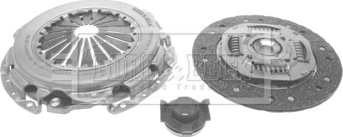 Borg & Beck HK2051 - Kytkinpaketti inparts.fi