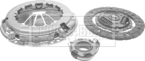 Borg & Beck HK2158 - Kytkinpaketti inparts.fi