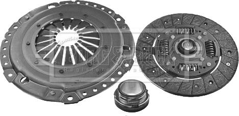 Borg & Beck HK2116 - Kytkinpaketti inparts.fi