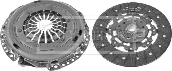 Borg & Beck HK2807 - Kytkinpaketti inparts.fi