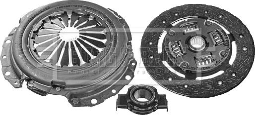 Borg & Beck HK2367 - Kytkinpaketti inparts.fi