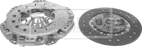 Borg & Beck HK2296 - Kytkinpaketti inparts.fi