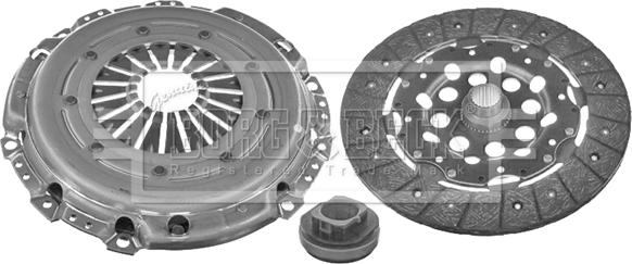 Borg & Beck HK2255 - Kytkinpaketti inparts.fi