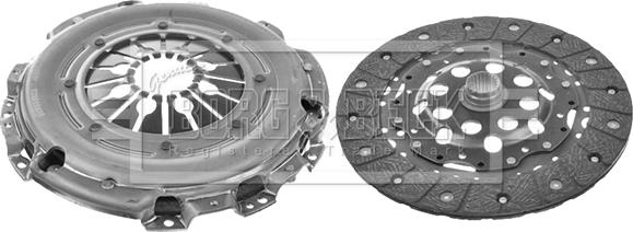 Borg & Beck HK2283 - Kytkinpaketti inparts.fi