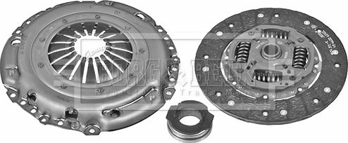 Borg & Beck HK2701 - Kytkinpaketti inparts.fi