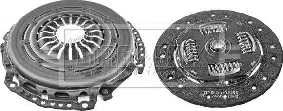 Borg & Beck HK2780 - Kytkinpaketti inparts.fi