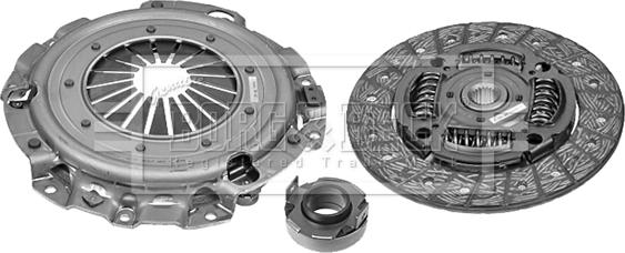 Borg & Beck HK2727 - Kytkinpaketti inparts.fi