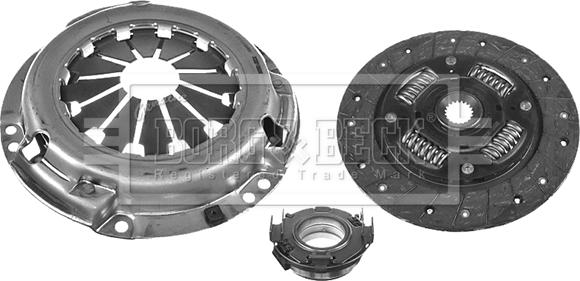 Borg & Beck HK7468 - Kytkinpaketti inparts.fi