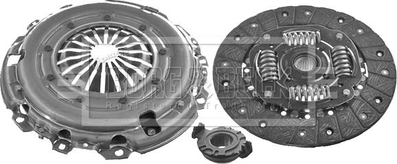 Borg & Beck HK7683 - Kytkinpaketti inparts.fi