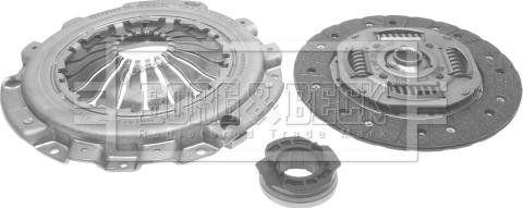 Borg & Beck HK7849 - Kytkinpaketti inparts.fi