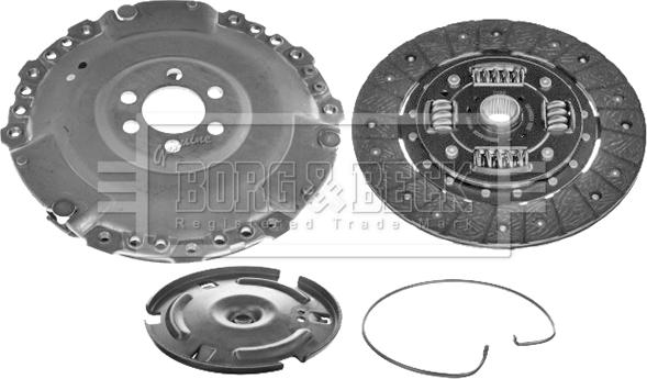 Borg & Beck HK7749 - Kytkinpaketti inparts.fi