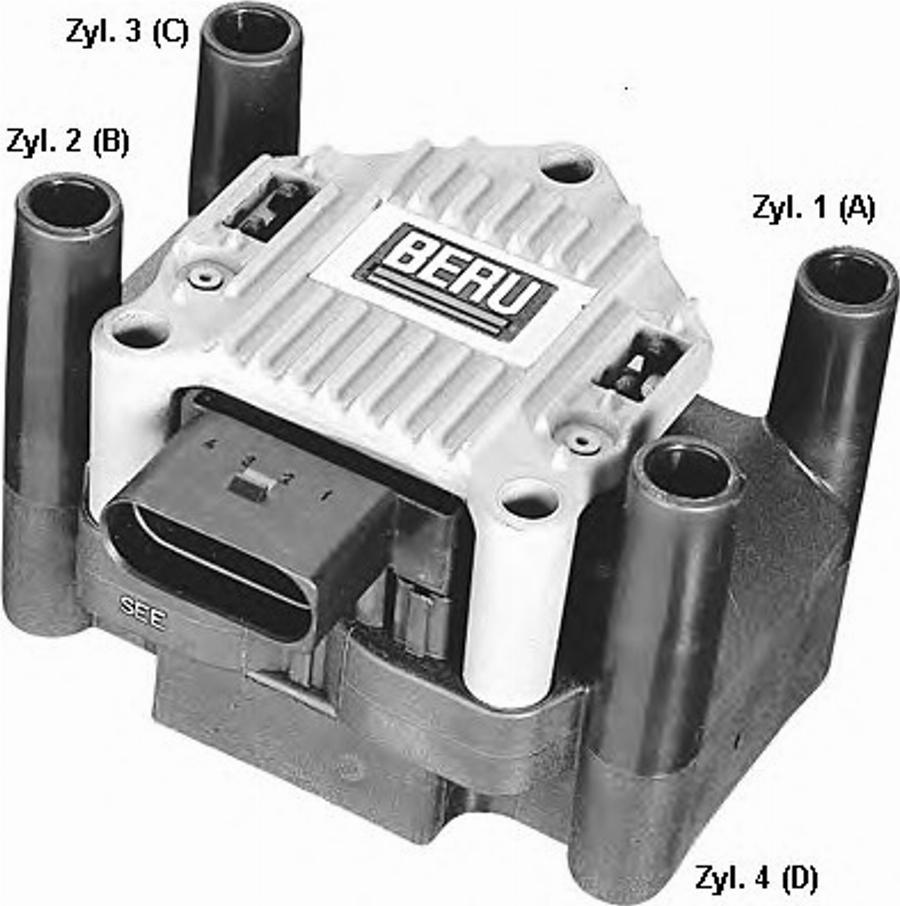 BorgWarner (BERU) 0 040 402 003 - Sytytyspuola inparts.fi