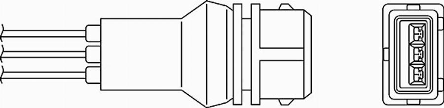 BorgWarner (BERU) 0 824 010 049 - Lambdatunnistin inparts.fi