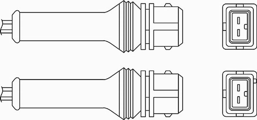 BorgWarner (BERU) 0 824 010 040 - Lambdatunnistin inparts.fi