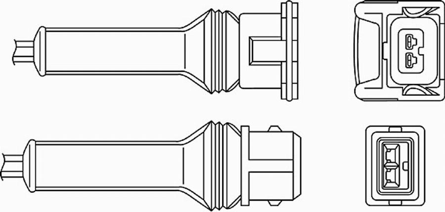 BorgWarner (BERU) 0 824 010 060 - Lambdatunnistin inparts.fi