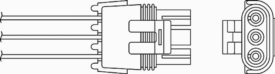 BorgWarner (BERU) 0824010030 - Lambdatunnistin inparts.fi