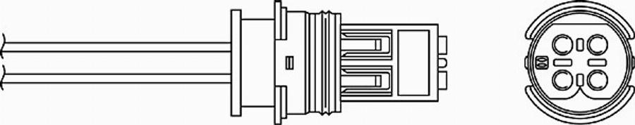 BorgWarner (BERU) 0 824 010 024 - Lambdatunnistin inparts.fi