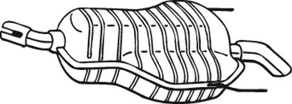 Bosal 185-489 - Takaäänenvaimentaja inparts.fi