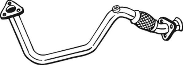 Bosal 753-297 - Pakoputki inparts.fi