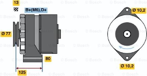 BOSCH 9 120 144 101 - Laturi inparts.fi