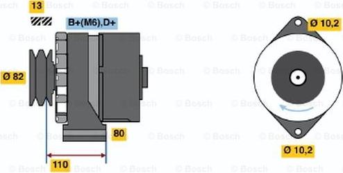 BOSCH 9 120 144 102 - Laturi inparts.fi