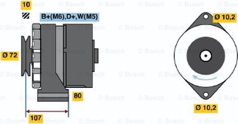 BOSCH 9 120 144 116 - Laturi inparts.fi