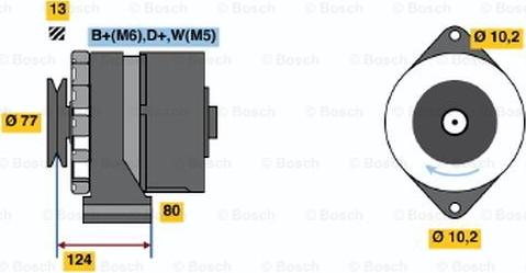 BOSCH 9 120 144 122 - Laturi inparts.fi